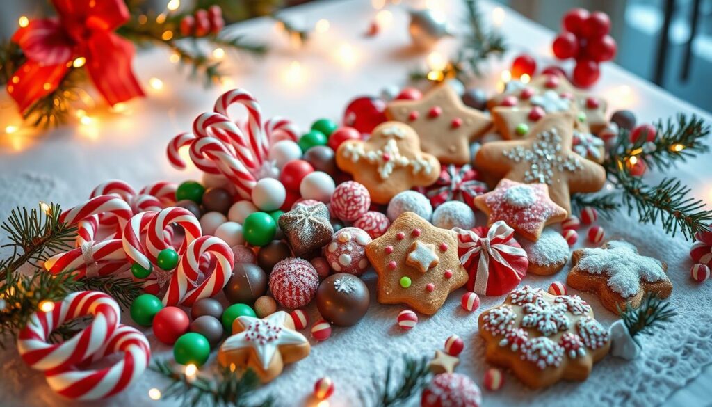 Holiday candy and confections