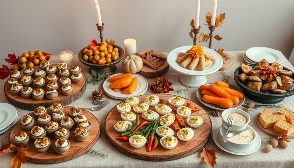 Vintage Thanksgiving appetizers