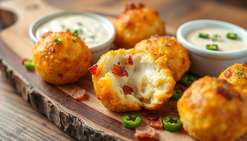 bacon jalapeño popper cheese balls