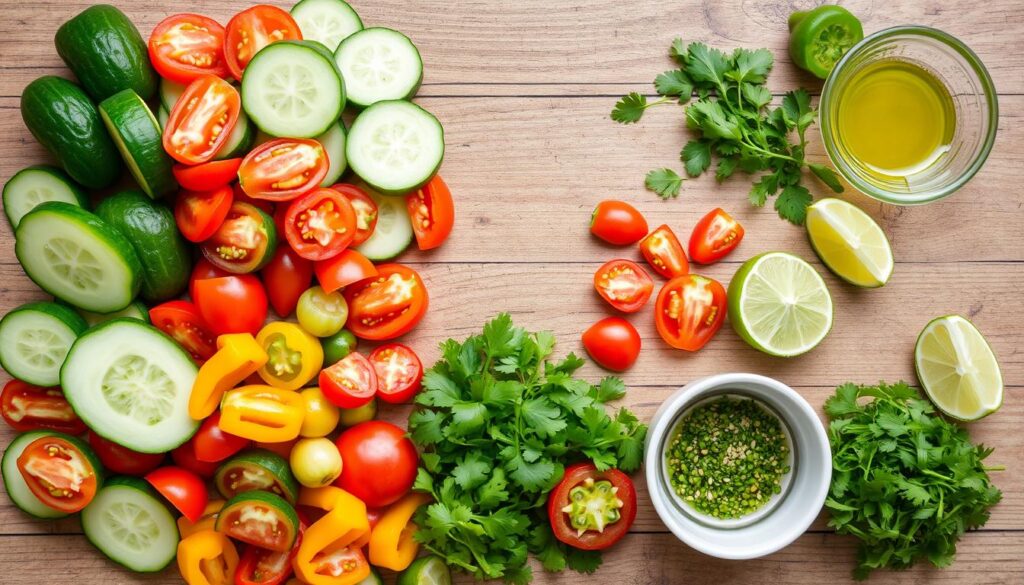 cucumber salad ingredients