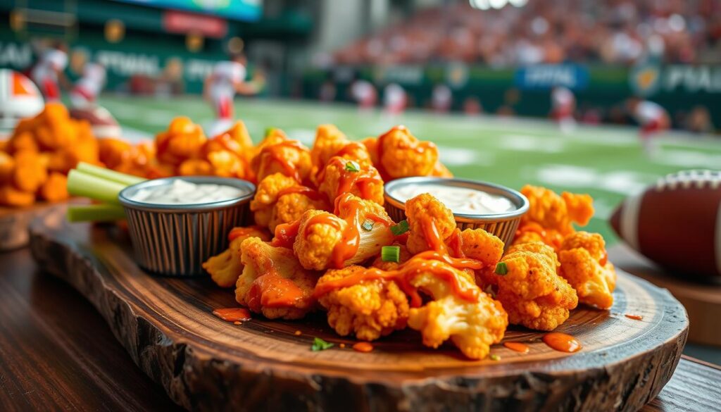 Buffalo Cauliflower Bites