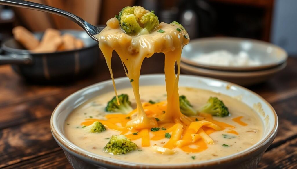 Keto-Friendly Broccoli Cheddar Soup