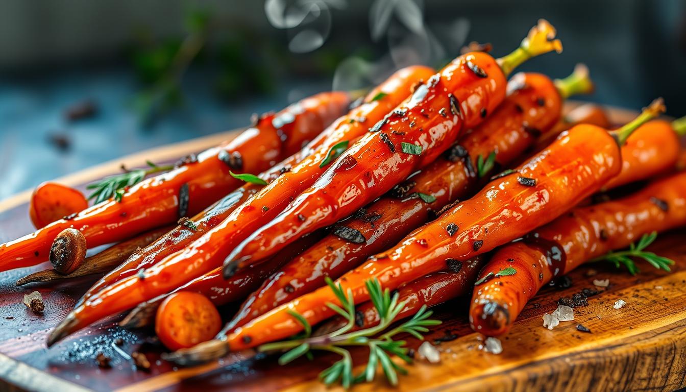 Maple-Glazed Roasted Carrots