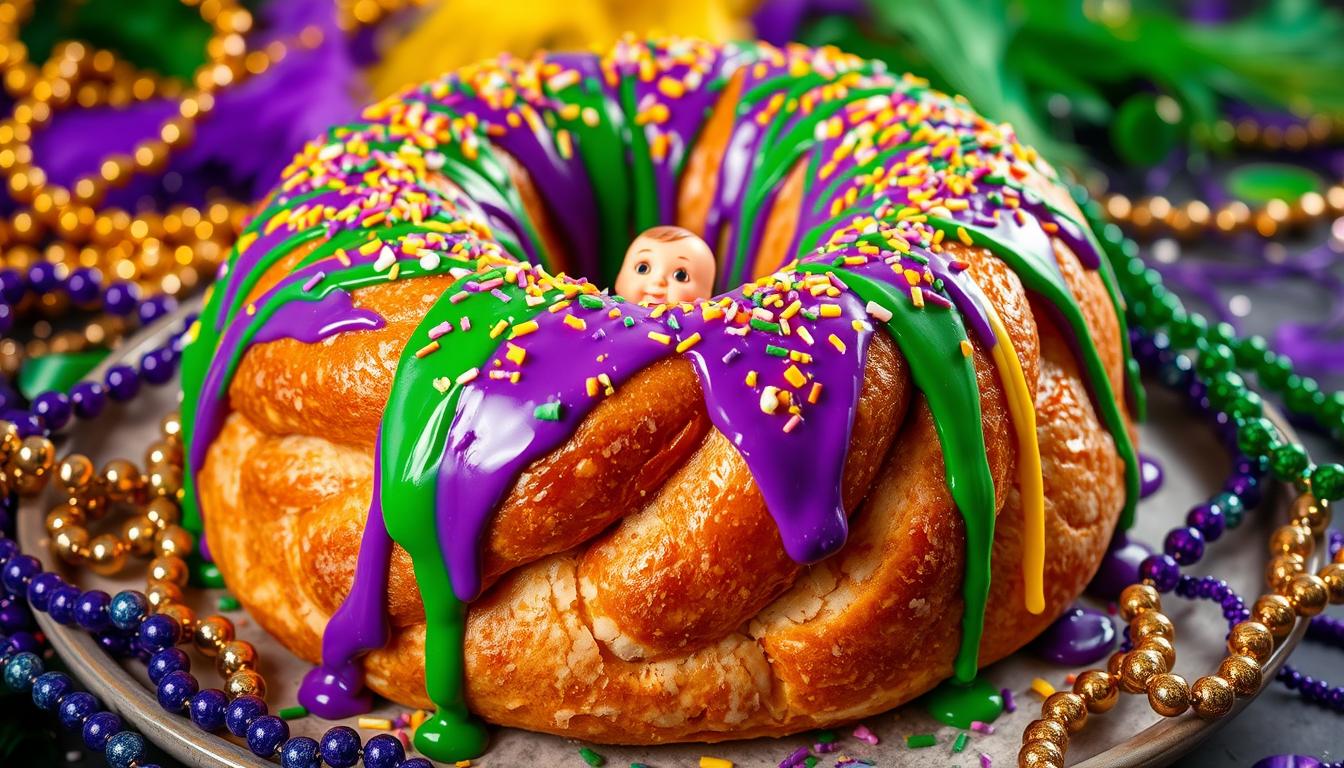 Mardi Gras King Cake