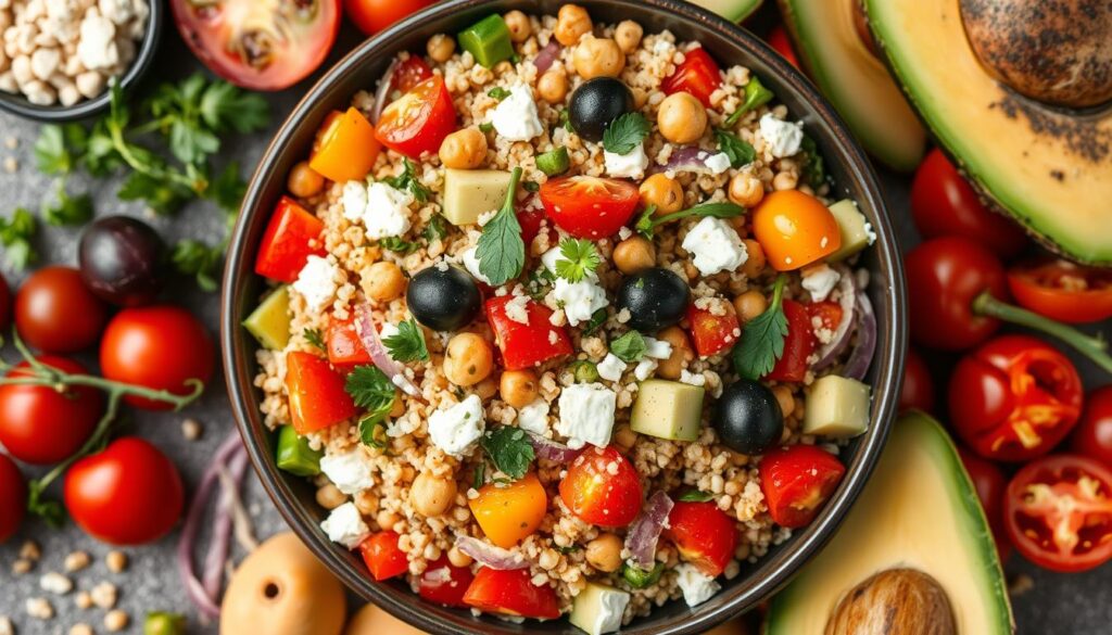 Mediterranean salad ideas with quinoa