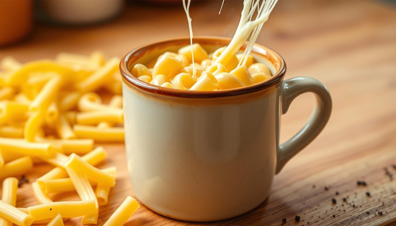 Microwave Mug Mac and Cheese