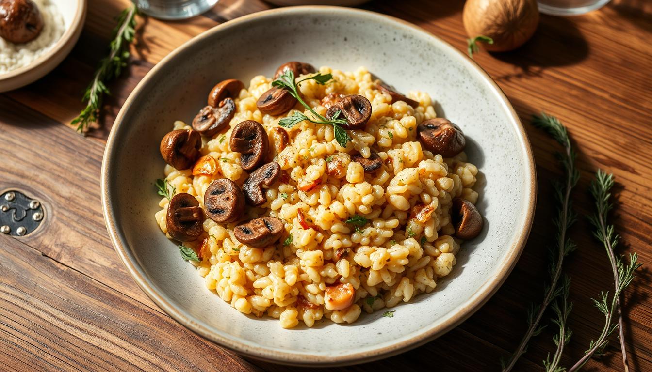 Mushroom Risotto