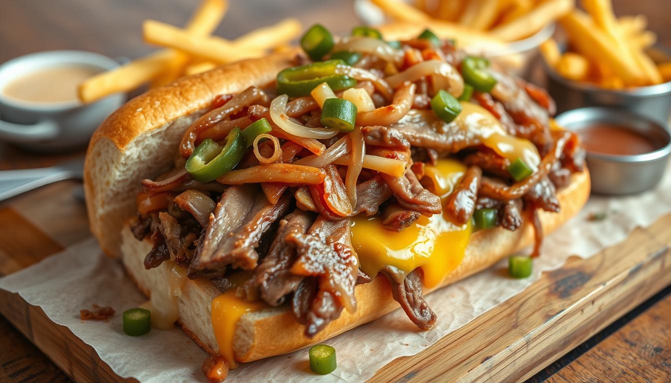 Philly Cheesesteak Sandwiches