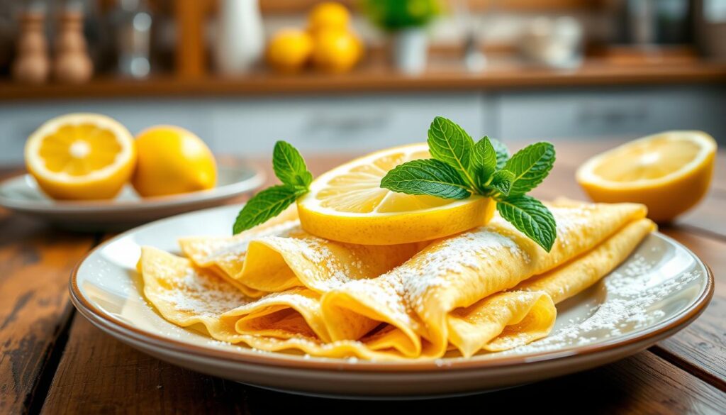 Shrove Tuesday Lemon Crepes