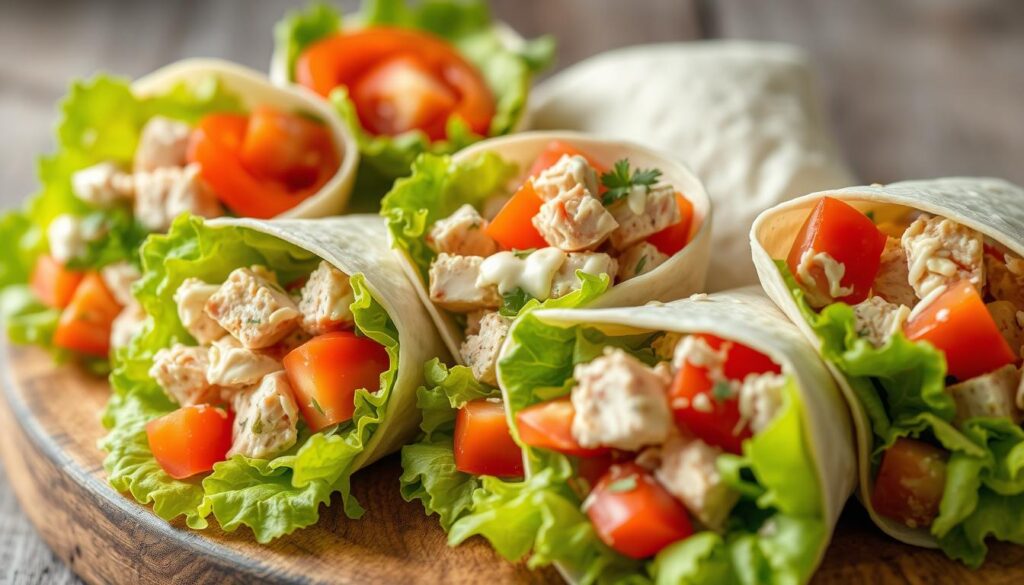 Speedy Tuna Salad Wraps