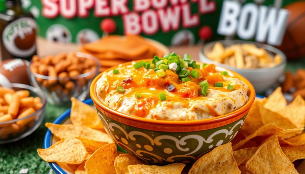 Super Bowl Party Buffalo Chicken Dip