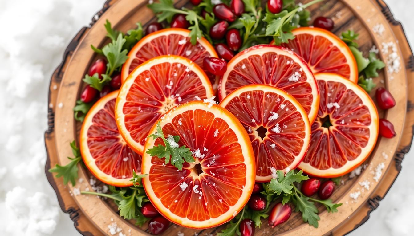 Winter Citrus Salad with Blood Orange and Pomegranate