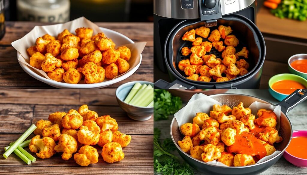 cooking methods for buffalo cauliflower bites