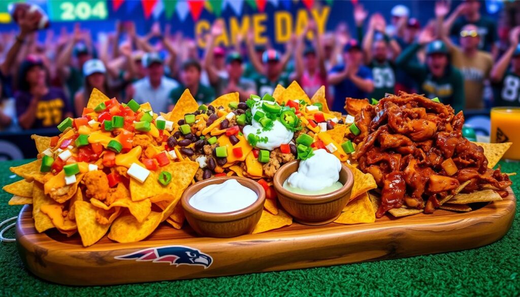 game day nachos variations