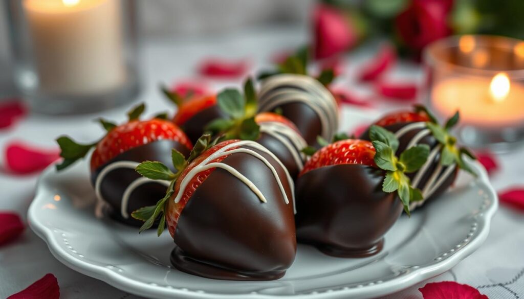 gourmet chocolate strawberries