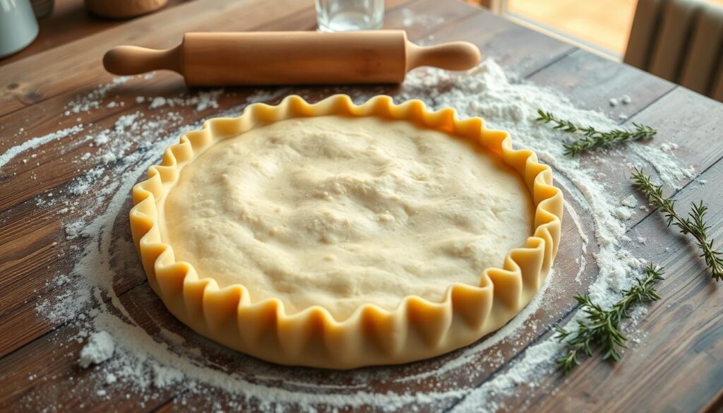 homemade pot pie crust