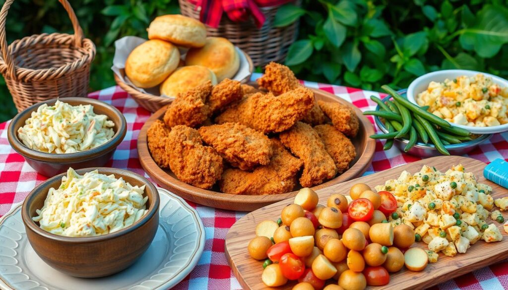 side dishes for fried chicken