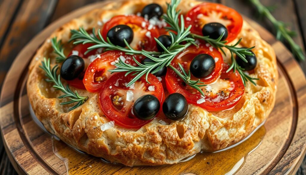 sourdough focaccia toppings