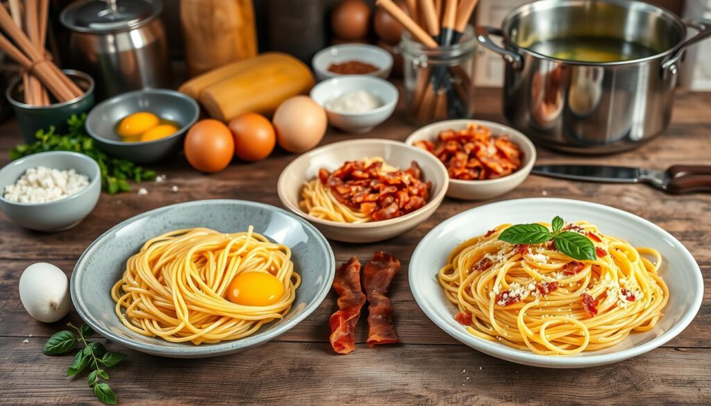 step-by-step homemade carbonara recipe