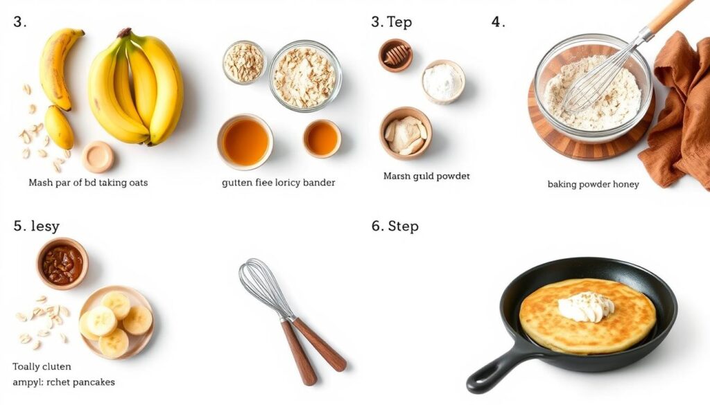 step-by-step pancake recipe