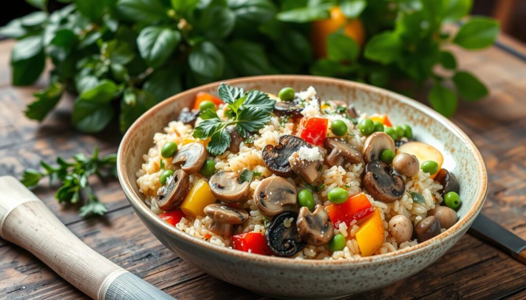 vegetarian-friendly mushroom risotto variations